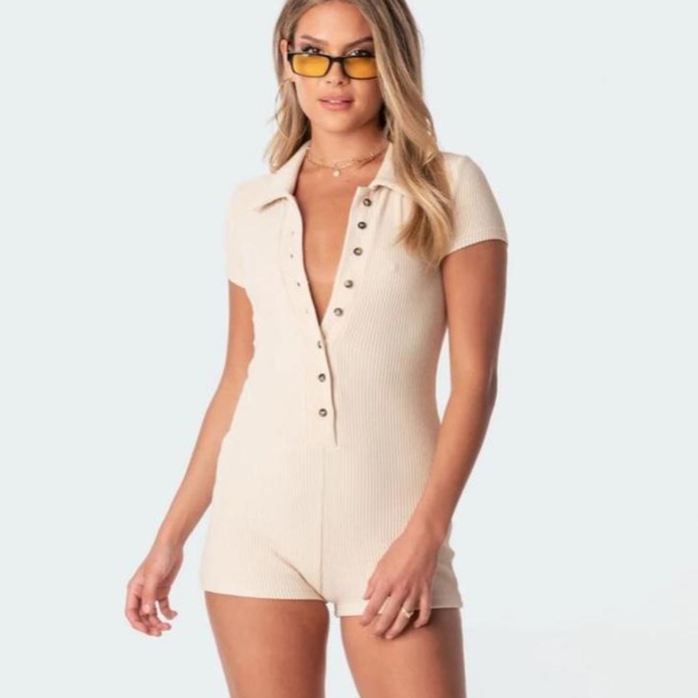 Lucia Ribbed Romper